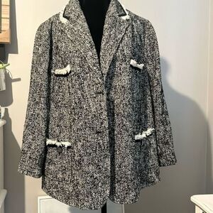 Talbots 24W blazer jacket   A